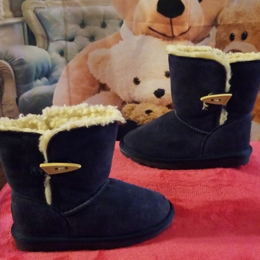 Size 12 Pawz Navy Blue Boots